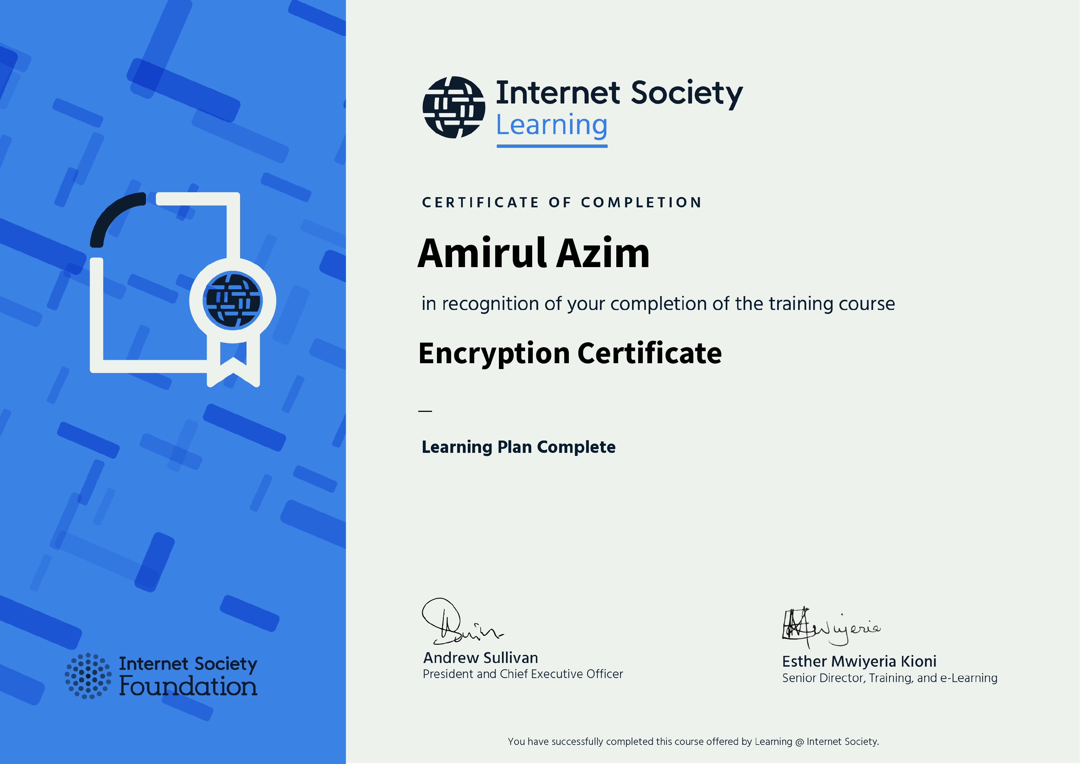 Encryption Certificate